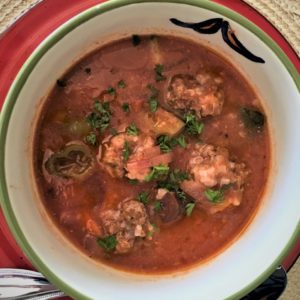 albondigas soup